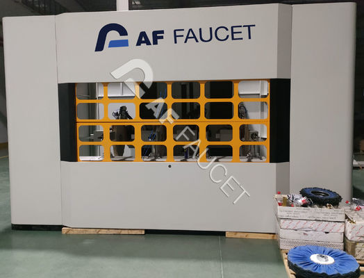 RTAF-AP04AZ-Zinc Alloy Sanitaryware Polishing Machine, 4-spindle mop roda mesin polishing, mesin CNC polishing