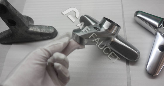 RTAF-AP04AZ- Mesin CNC Metal Polishing, Mesin polishing Zamak kamar mandi wall mixer, Mesin polishing robot