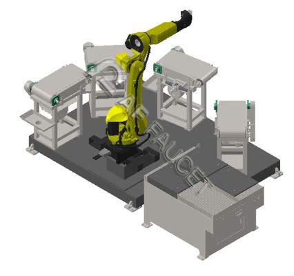 RTAF-FG04-Robot Flat Grinding Machine, CNC Auto-Flat Grinding System, Peralatan Penggilingan Otomatis