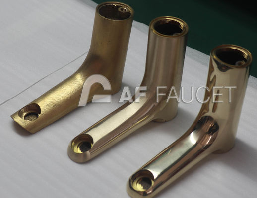 Brass Faucet Handles Polishing Machine, Alat Polishing Faucet Secara Otomatis, Dikendalikan PROMAX, Empat Stasiun