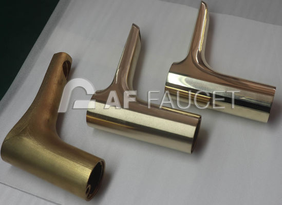 Brass Faucet Handles Polishing Machine, Alat Polishing Faucet Secara Otomatis, Dikendalikan PROMAX, Empat Stasiun