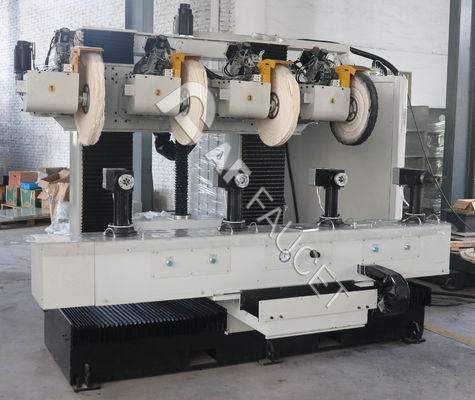 4400 X 3400 X 2800MM Mesin Penggilap CNC Mesin Penggilas logam otomatis untuk pegangan logam