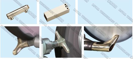 2 Stasiun Rotary Polishing Machine, Mesin Polishing Otomatis Dengan 2 Spindel, Mesin Polishing Otomatis