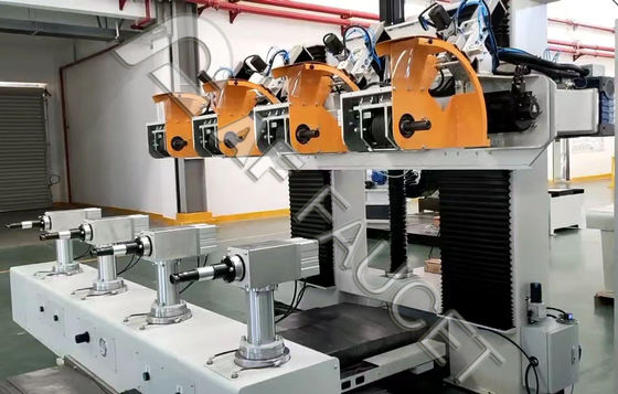 Mirror Surface Faucet Polishing Machine CNC Handle Polishing Machine Untuk peralatan sanitasi